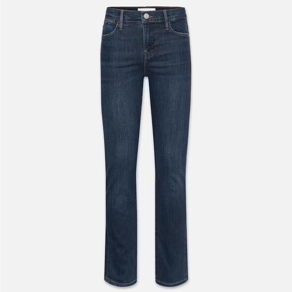 Frame Le High High Rise Straight Jeans in Shade Majesty Size 32 Long NWT - Picture 1 of 9